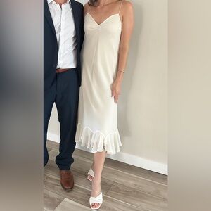 BETSEY JOHNSON white dress, beautiful details